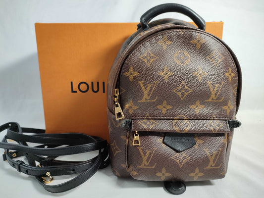 LOUIS VUITTON RFID verification failed. SD2156 Monogram M41562 Louis Vuitton Palm Springs Mini Backpack Monogram Rucksack
