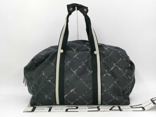 CHANEL Old Travel Line Boston Bag Boston Bag