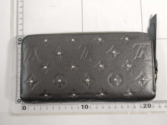 LOUIS VUITTON RFID verification not possible SP4135 M61442 Zippy Wallet Platine Studs Wallet