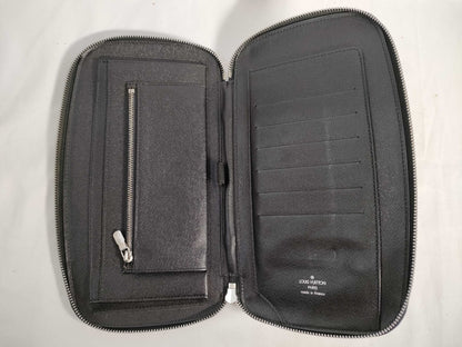 LOUIS VUITTON RFID verification failed MI1004 Taiga Taiga Organizer Atoll Travel Case Handbag