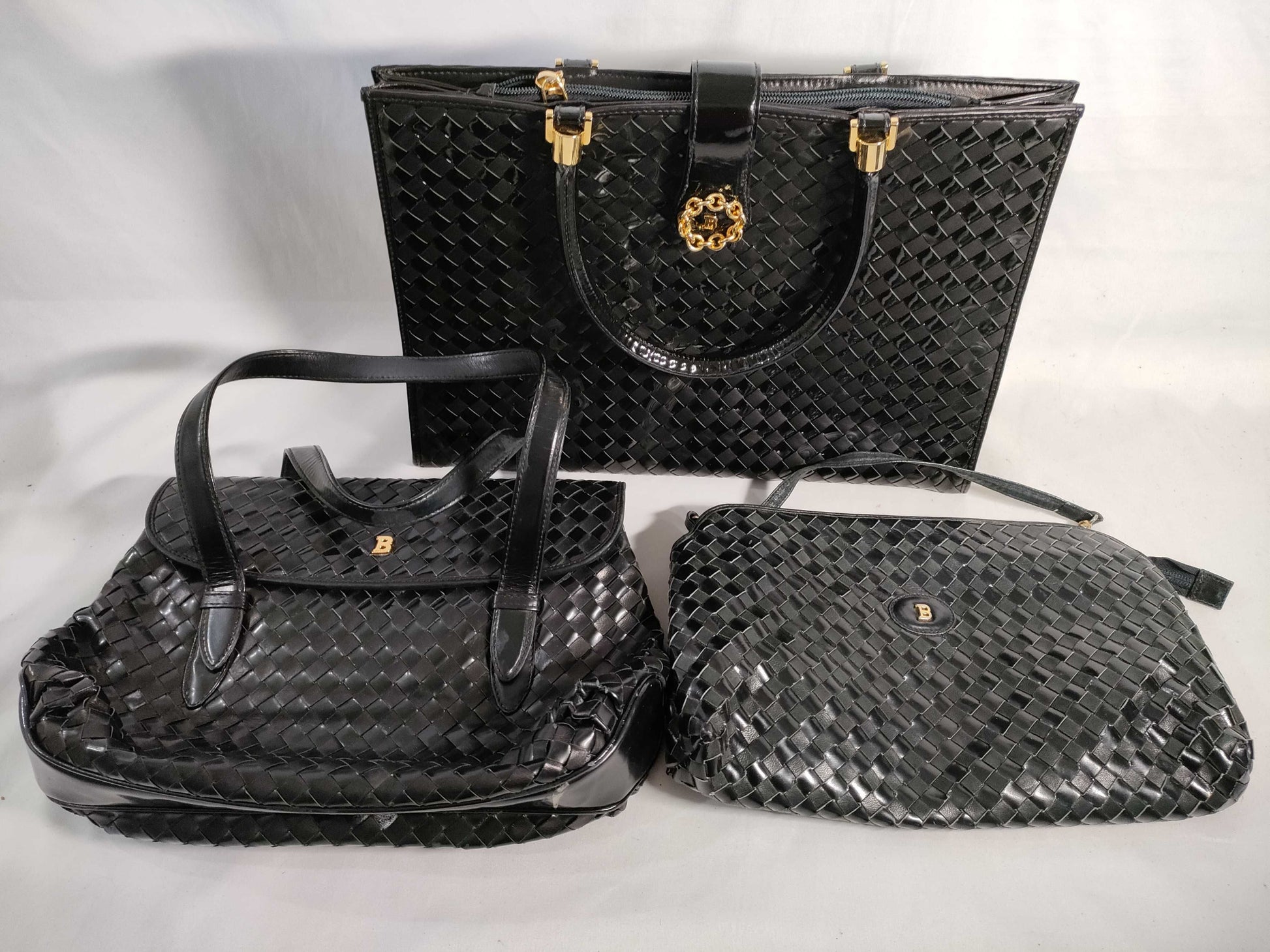 BALLY BALLY Bally Handbag Tote 3-Piece Set