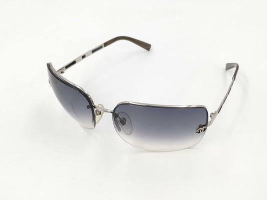  CHANEL CHANEL Chanel Sunglasses Coco Mark Black Red Sunglasses Glasses