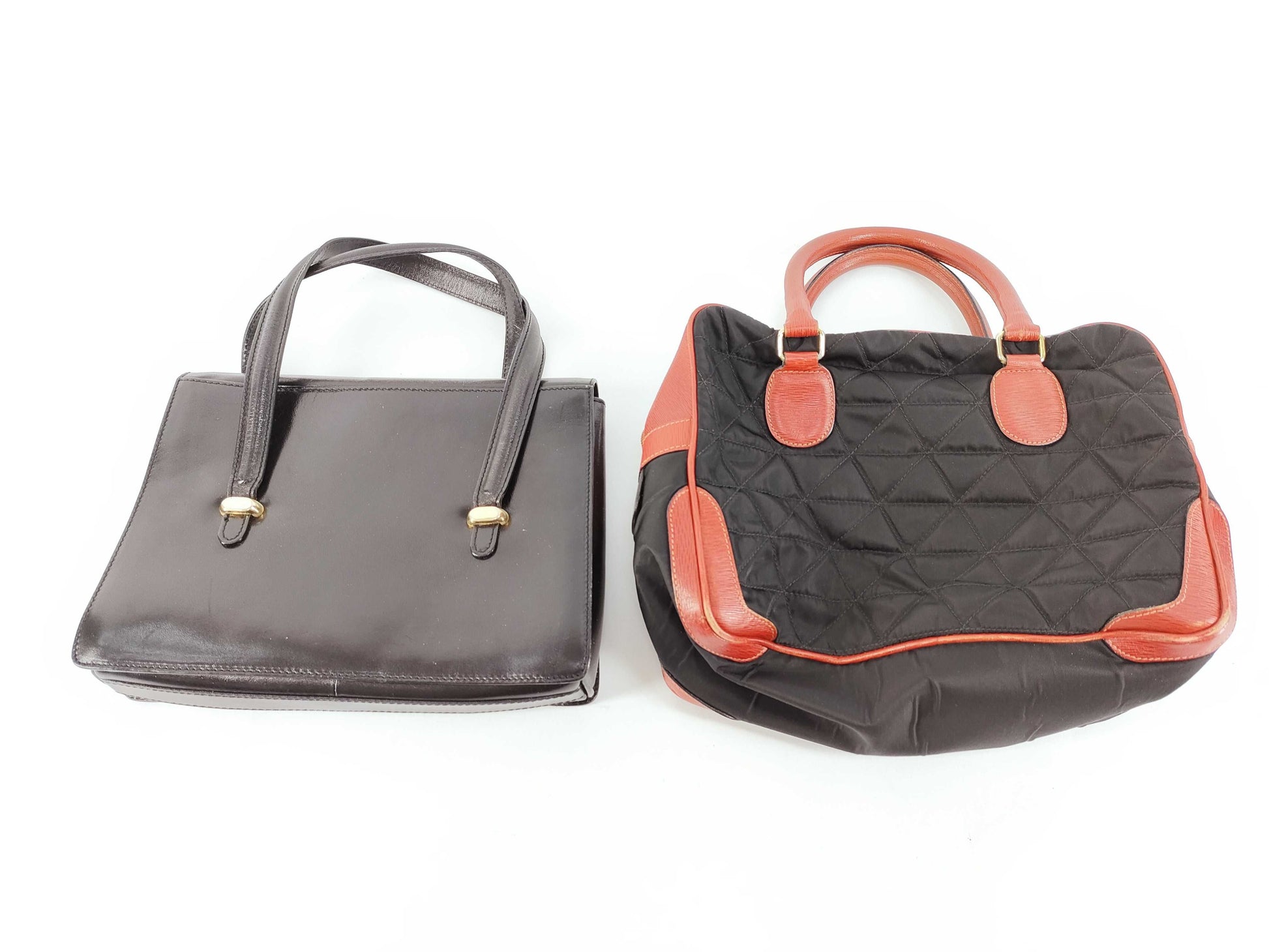 BALLY BALLY Leather Bag Set of 2 Handbags