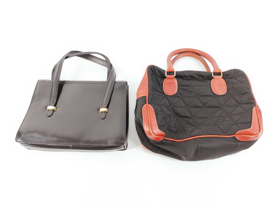 BALLY BALLY Leather Bag Set of 2 Handbags