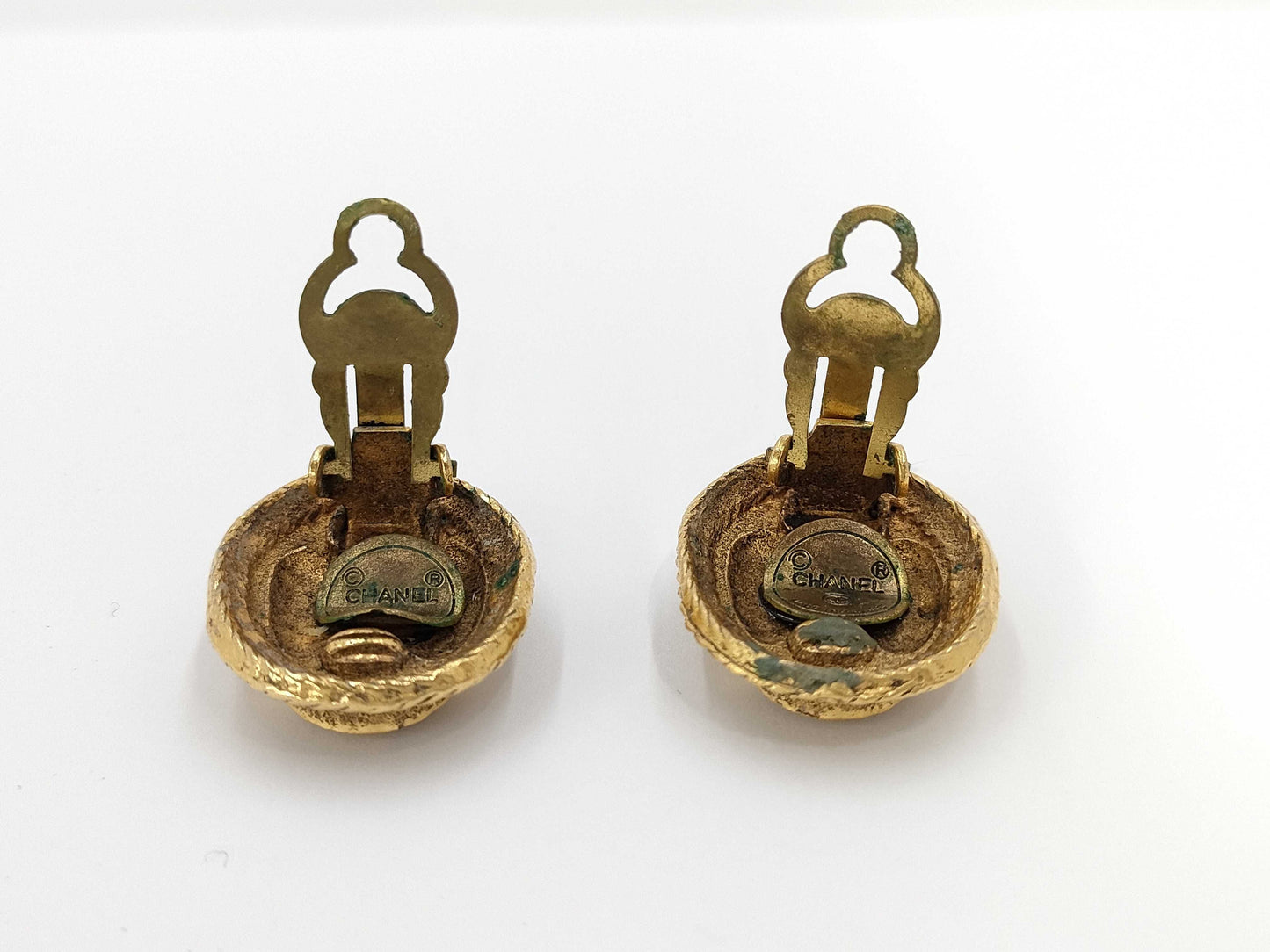 CHANEL Chanel earrings vintage earrings