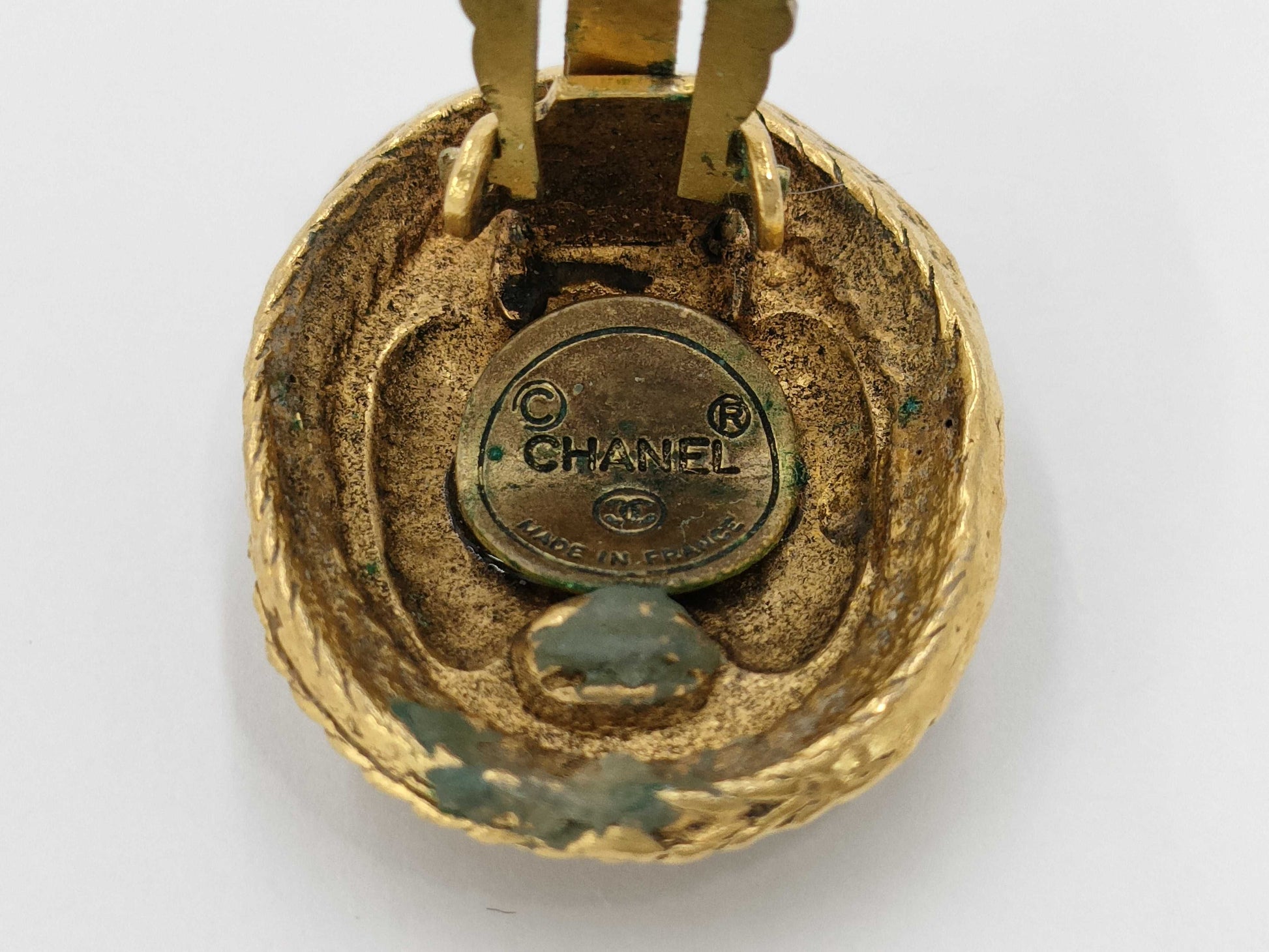 CHANEL Chanel earrings vintage earrings