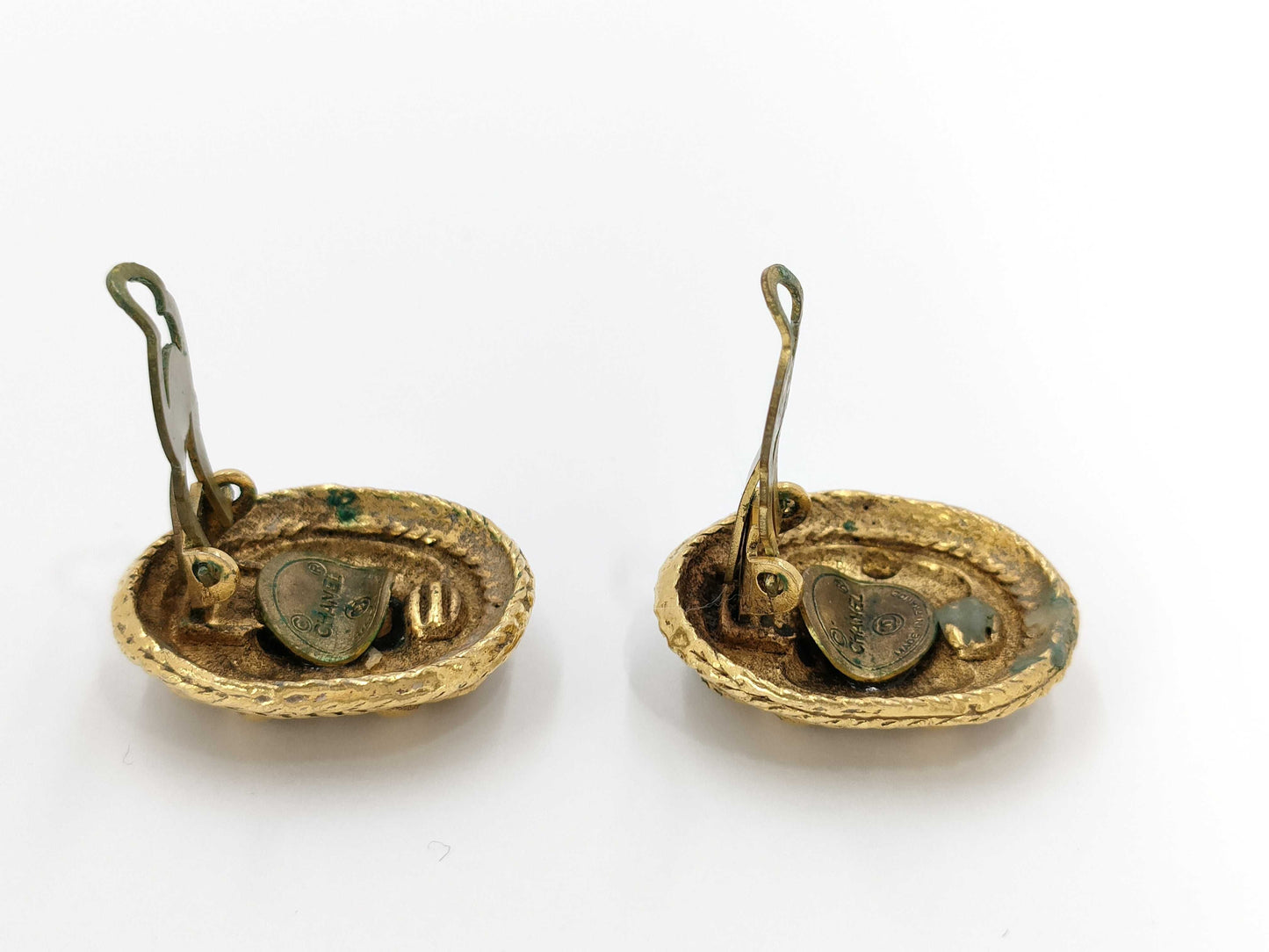 CHANEL Chanel earrings vintage earrings