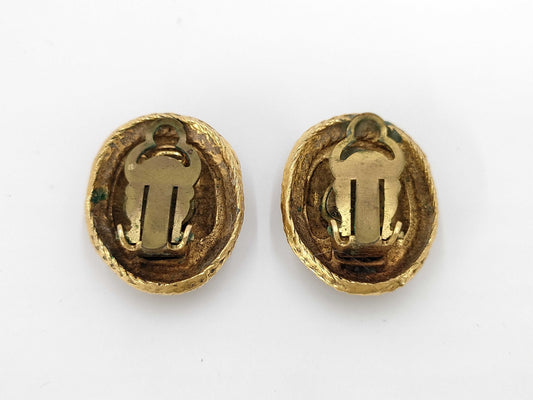 CHANEL Chanel earrings vintage earrings