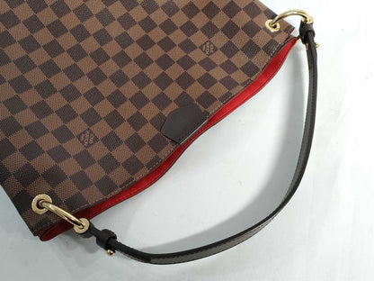 LOUIS VUITTON RFID Verified, Serial Number Unverifiable, Damier Louis Vuitton Graceful PM Handbag