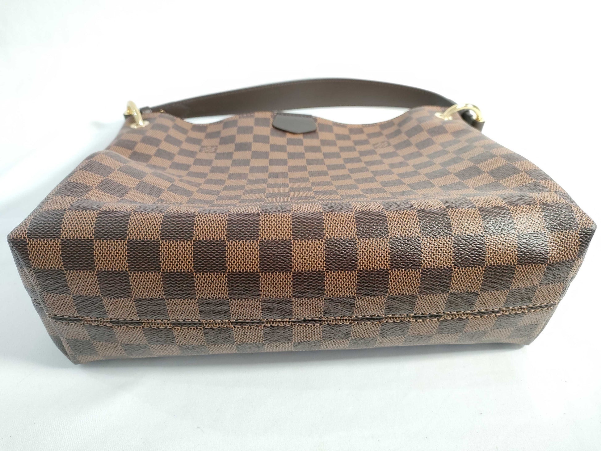LOUIS VUITTON RFID Verified, Serial Number Unverifiable, Damier Louis Vuitton Graceful PM Handbag