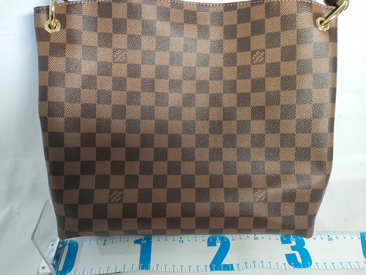 LOUIS VUITTON RFID Verified, Serial Number Unverifiable, Damier Louis Vuitton Graceful PM Handbag
