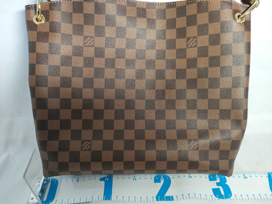 LOUIS VUITTON RFID Verified, Serial Number Unverifiable, Damier Louis Vuitton Graceful PM Handbag