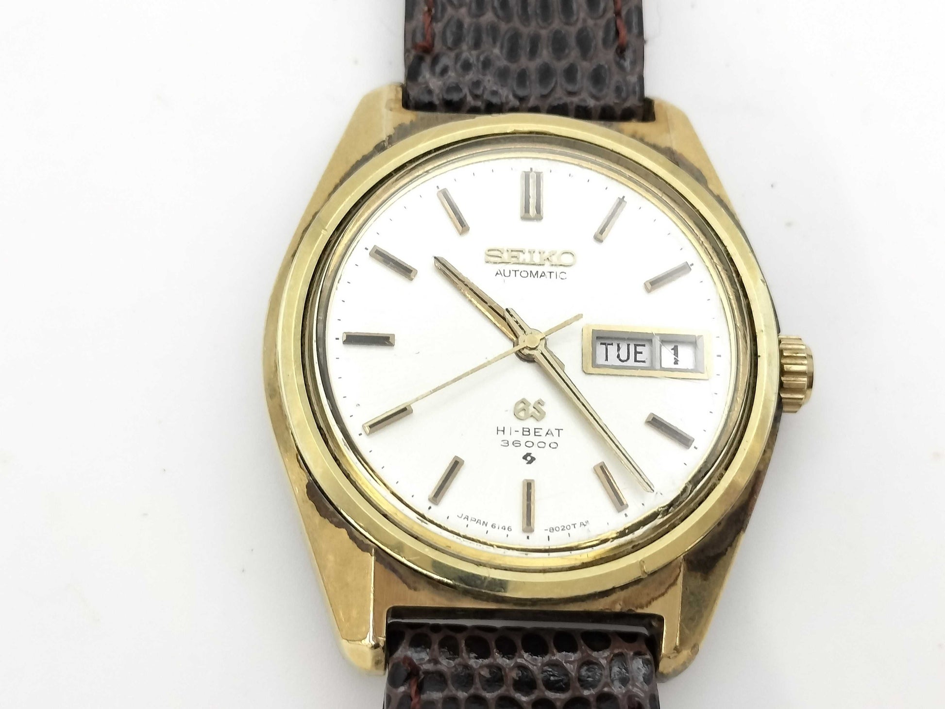 SEIKO GS Grand Seiko Hi-Beat Ref. 6146-8000 8D3693 Automatic Men's Watch