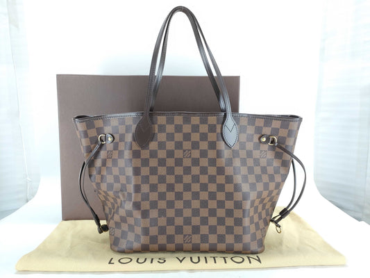 LOUIS VUITTON RFID Unverifiable SA4161 Damier LOUIS VUITTON M51105 Damier LV Damier Neverfull MM M51105 SA4161 Tote Bag