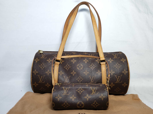 LOUIS VUITTON RFID verification failed SP0073 Monogram VUITTON M51385 Monogram M51385 Papillon 30? SA0035 Handbag