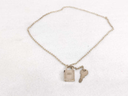 HERMES HERMES Necklace Cadena & Key Made of Ag925