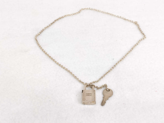 HERMES HERMES Necklace Cadena & Key Made of Ag925