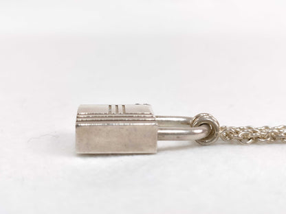 HERMES HERMES Necklace Cadena & Key Made of Ag925