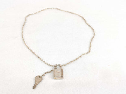 HERMES HERMES Necklace Cadena & Key Made of Ag925