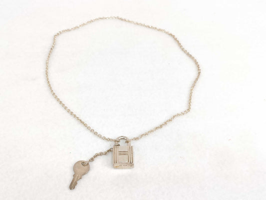 HERMES HERMES Necklace Cadena & Key Made of Ag925