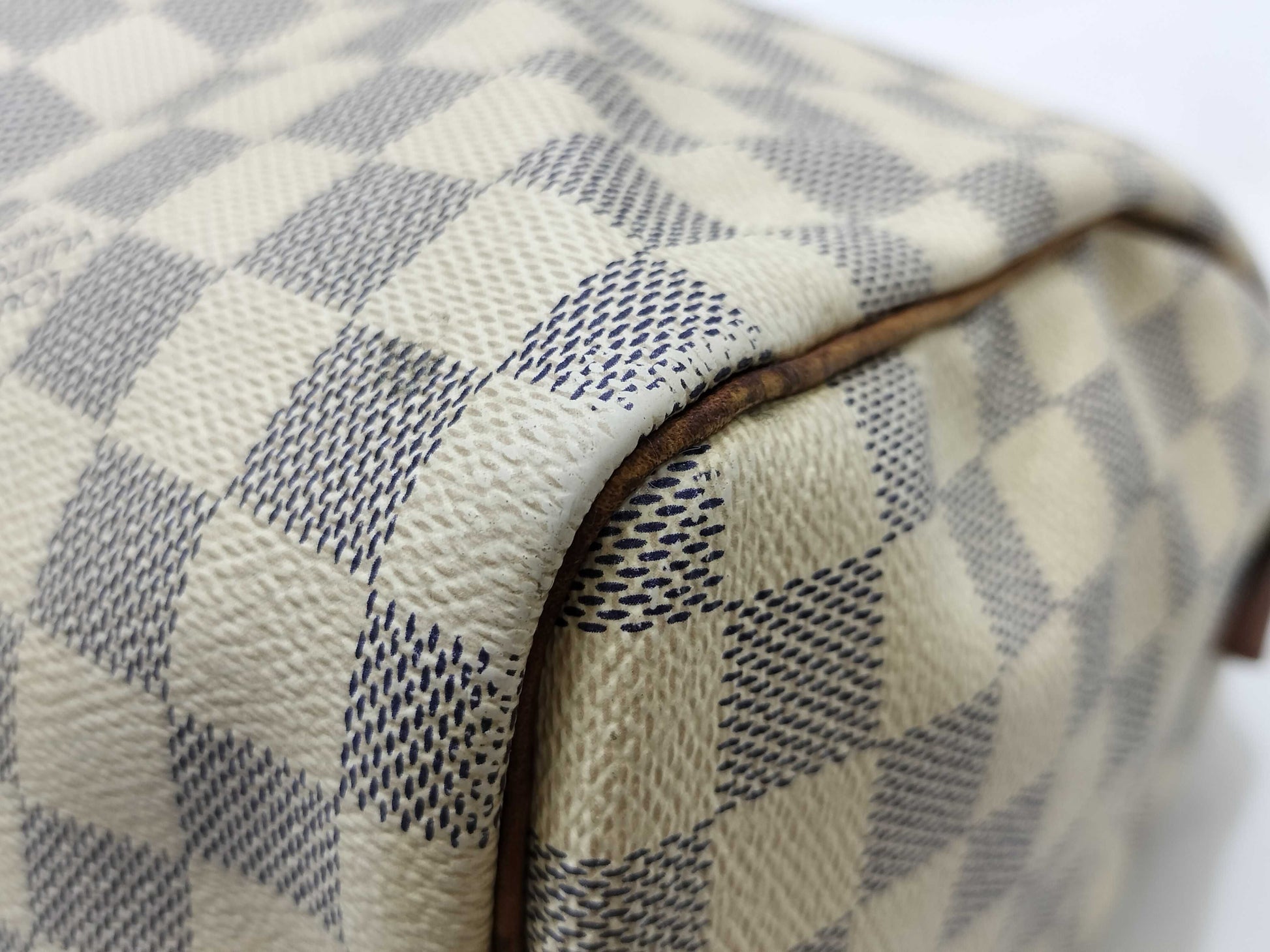 LOUIS VUITTON BA1162 Damier Azur LOUIS VUITTON Damier Azur Speedy 30 Handbag BA1162 Handbag