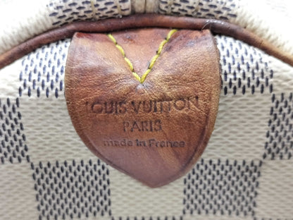 LOUIS VUITTON BA1162 Damier Azur LOUIS VUITTON Damier Azur Speedy 30 Handbag BA1162 Handbag
