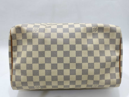 LOUIS VUITTON MB0132 Damier Azur Speedy 30 Handbag MB0132 Handbag