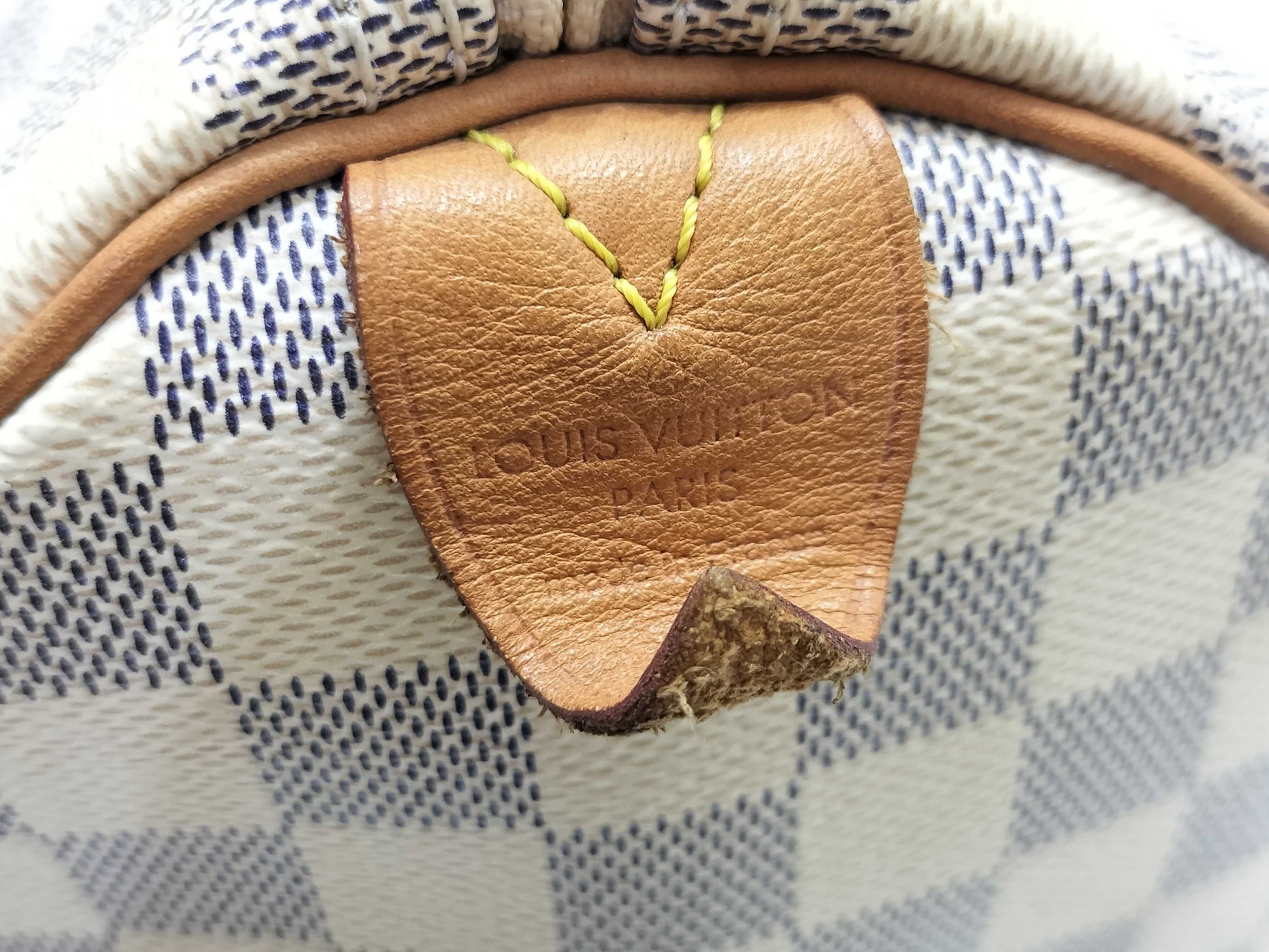 LOUIS VUITTON MB0132 Damier Azur Speedy 30 Handbag MB0132 Handbag