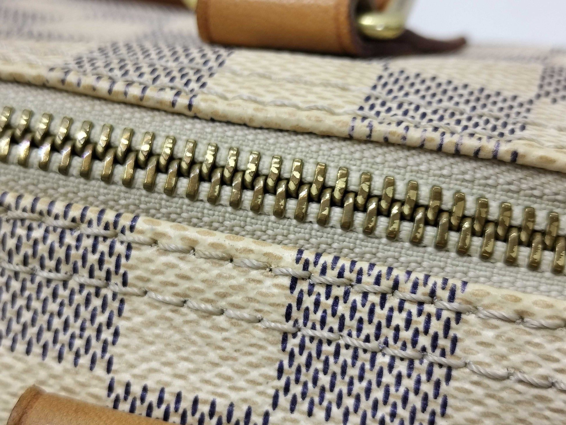 LOUIS VUITTON MB0132 Damier Azur Speedy 30 Handbag MB0132 Handbag