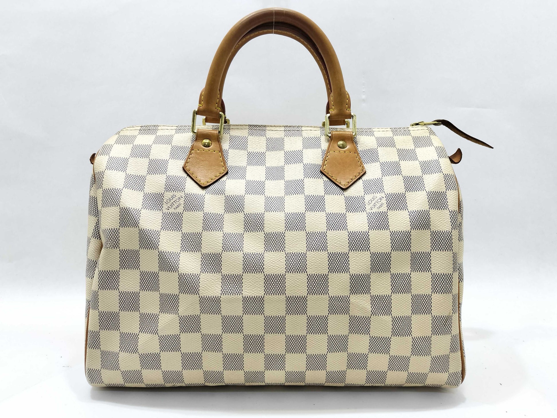 LOUIS VUITTON MB0132 Damier Azur Speedy 30 Handbag MB0132 Handbag