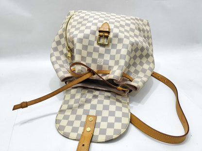 LOUIS VUITTON SR0117 Damier Azur Speron Backpack SR0117 Backpack