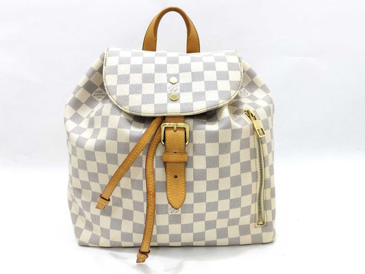 LOUIS VUITTON SR0117 Damier Azur Speron Backpack SR0117 Backpack