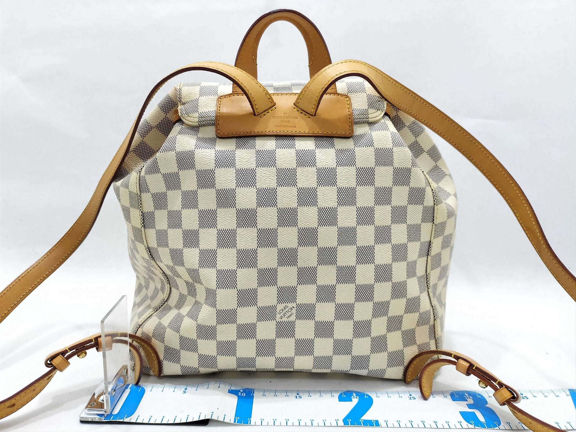 LOUIS VUITTON SR0117 Damier Azur Speron Backpack SR0117 Backpack