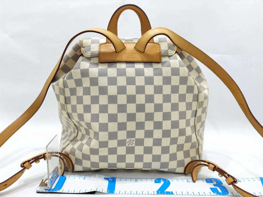 LOUIS VUITTON SR0117 Damier Azur Speron Backpack SR0117 Backpack