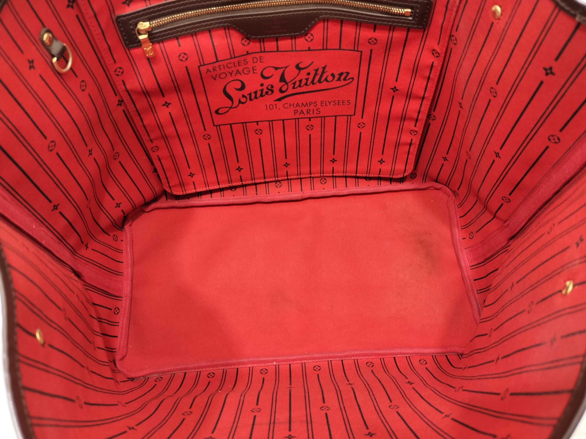 LOUIS VUITTON FL2103 Damier Neverfull GM Tote Bag FL2103 Tote Bag