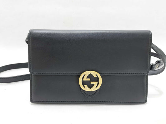 GUCCI GUCCI Gucci Interlocking Shoulder Bag Clutch Bag