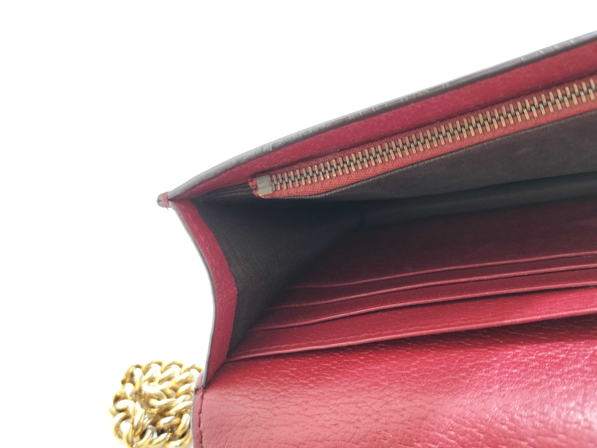 GUCCI GG Supreme GUCCI Margaret Chain Shoulder Bag Clutch Bag