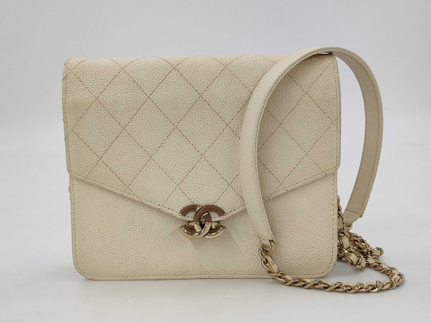 CHANEL CHANEL Matelasse Caviar Skin Chain Shoulder Bag No. 25 Shoulder Bag