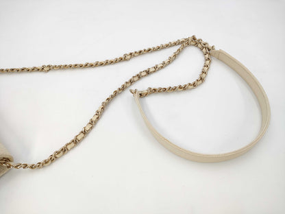 CHANEL CHANEL Matelasse Caviar Skin Chain Shoulder Bag No. 25 Shoulder Bag