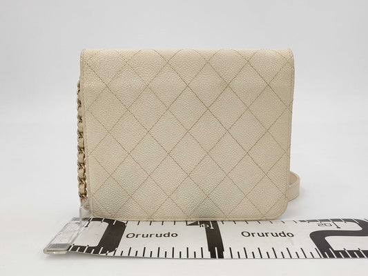 CHANEL CHANEL Matelasse Caviar Skin Chain Shoulder Bag No. 25 Shoulder Bag