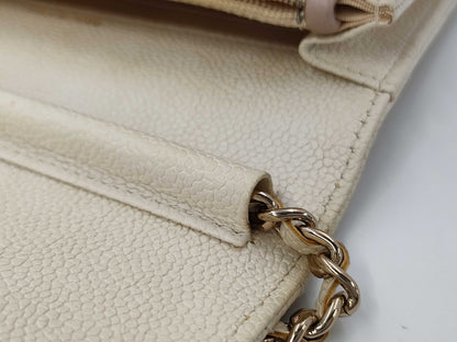 CHANEL CHANEL Matelasse Caviar Skin Chain Shoulder Bag No. 25 Shoulder Bag