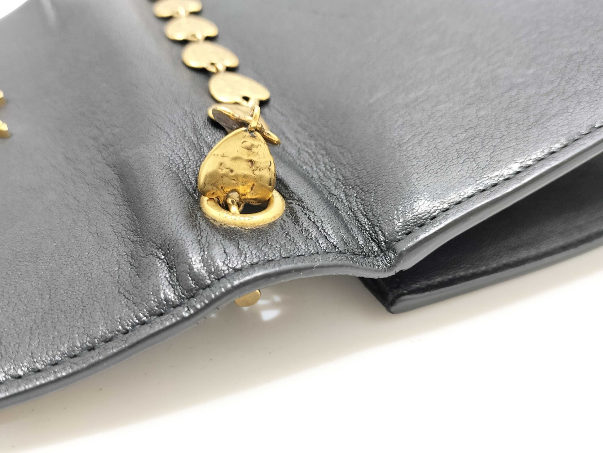 SAINT LAURENT Saint Laurent Heart Chain Shoulder Bag Shoulder Bag