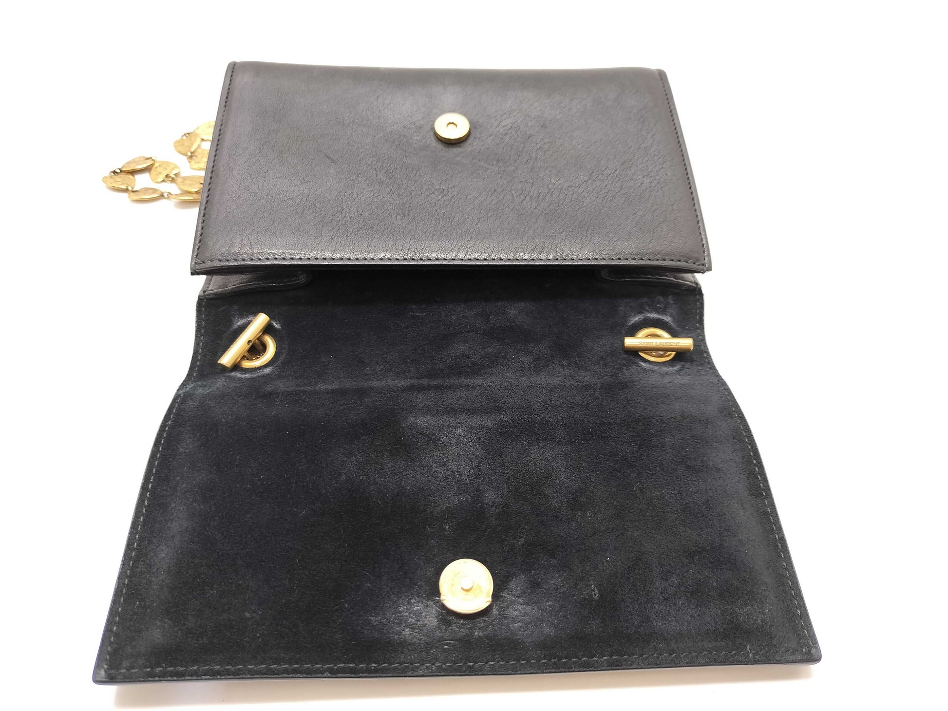 SAINT LAURENT Saint Laurent Heart Chain Shoulder Bag Shoulder Bag