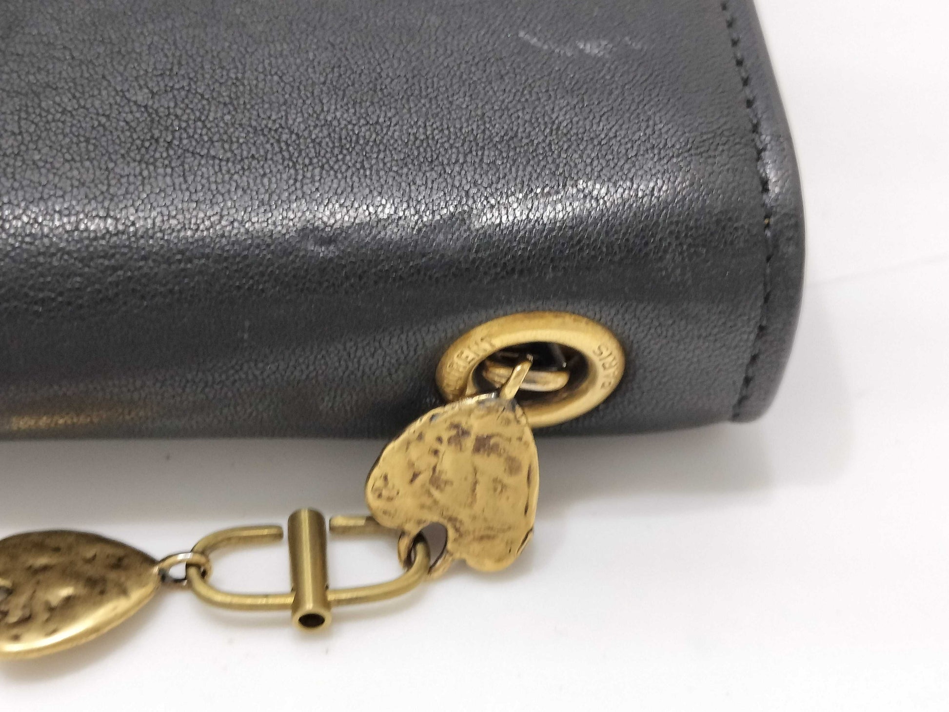 SAINT LAURENT Saint Laurent Heart Chain Shoulder Bag Shoulder Bag