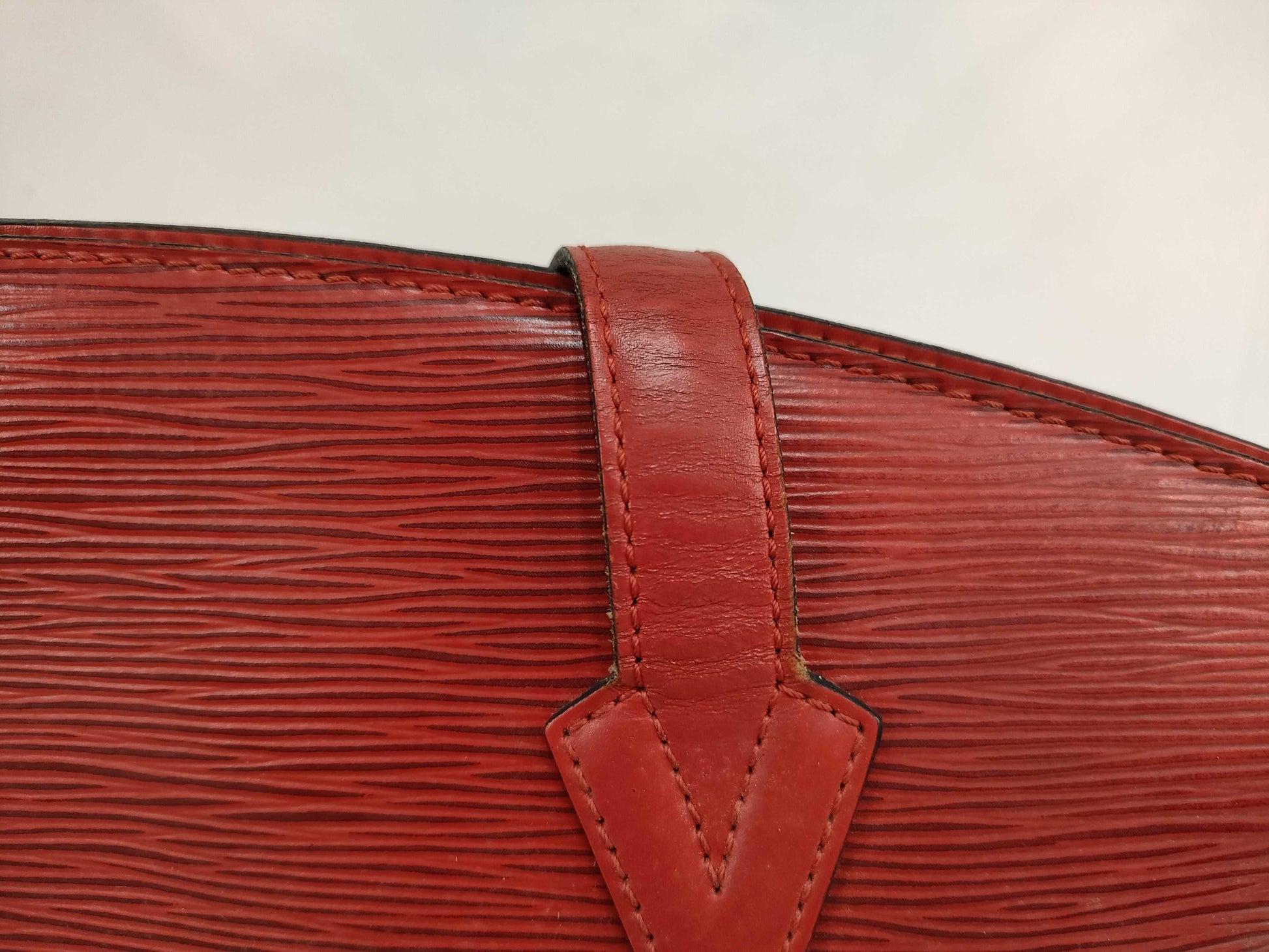 LOUIS VUITTON A 21914 Epi Leather LV Epi Saint-Jacques Handbag