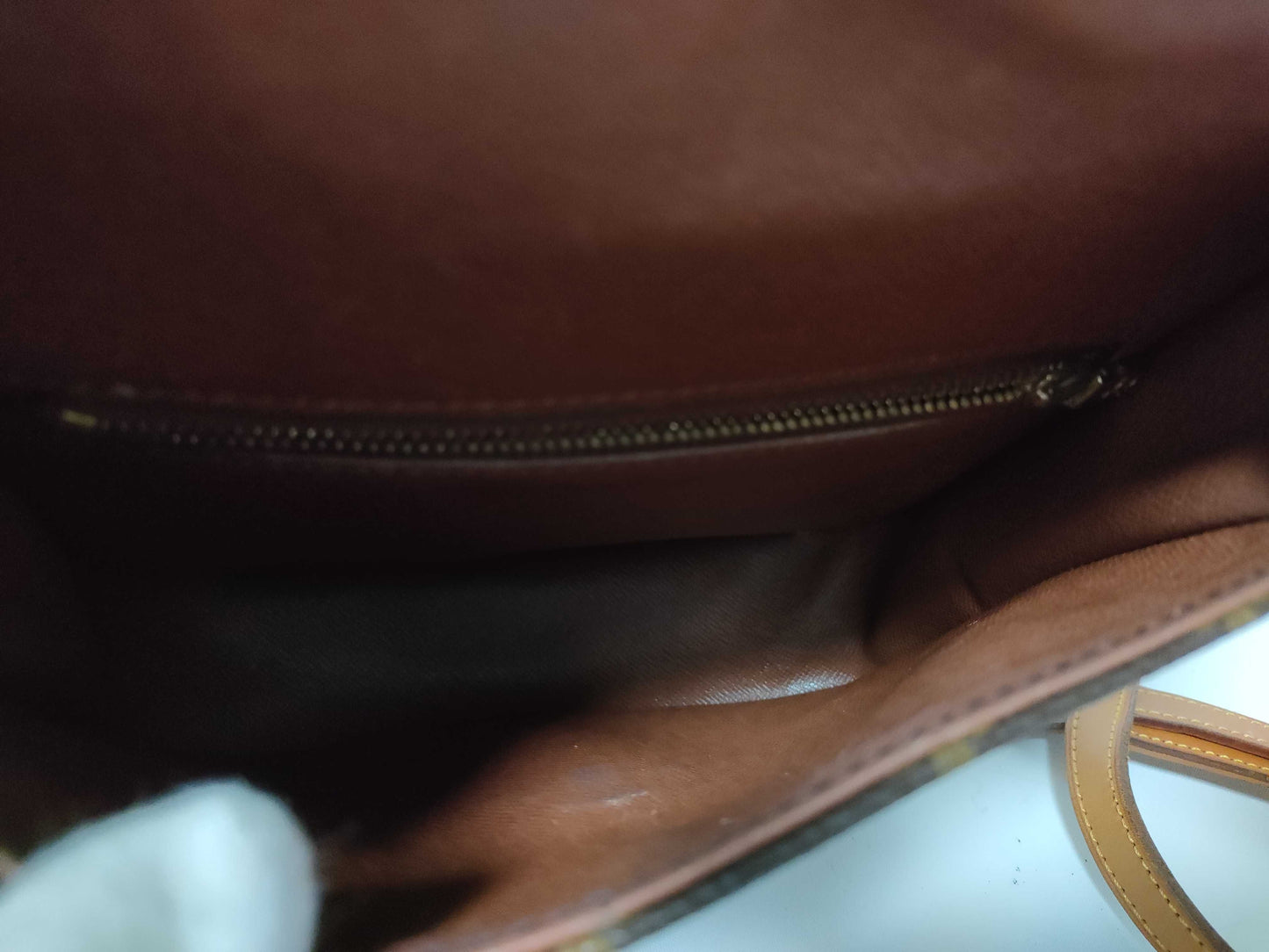 LOUIS VUITTON Monogram LV Mono Mini Saint-Cloud Shoulder Bag