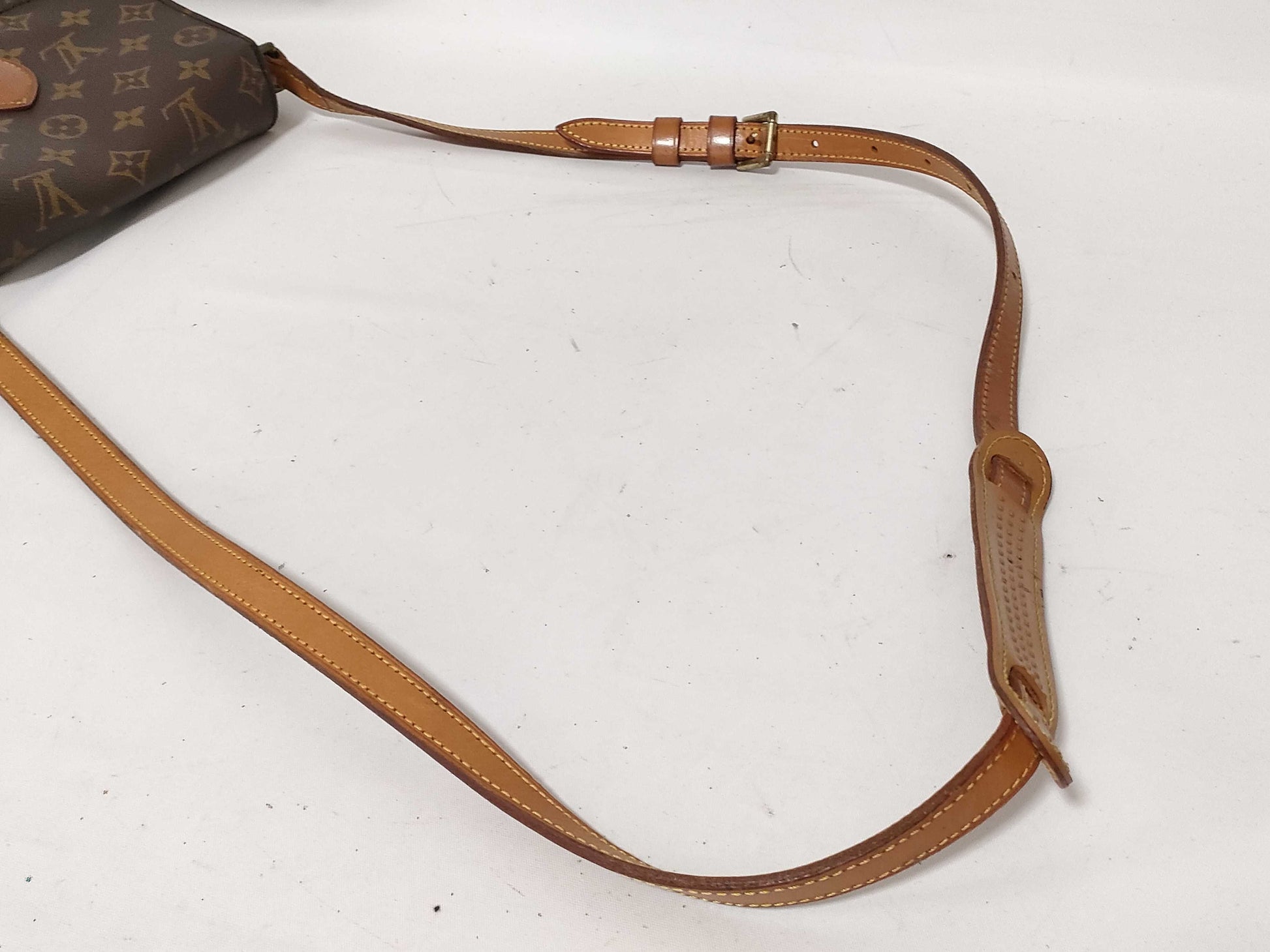 LOUIS VUITTON Monogram LV Mono Mini Saint-Cloud Shoulder Bag