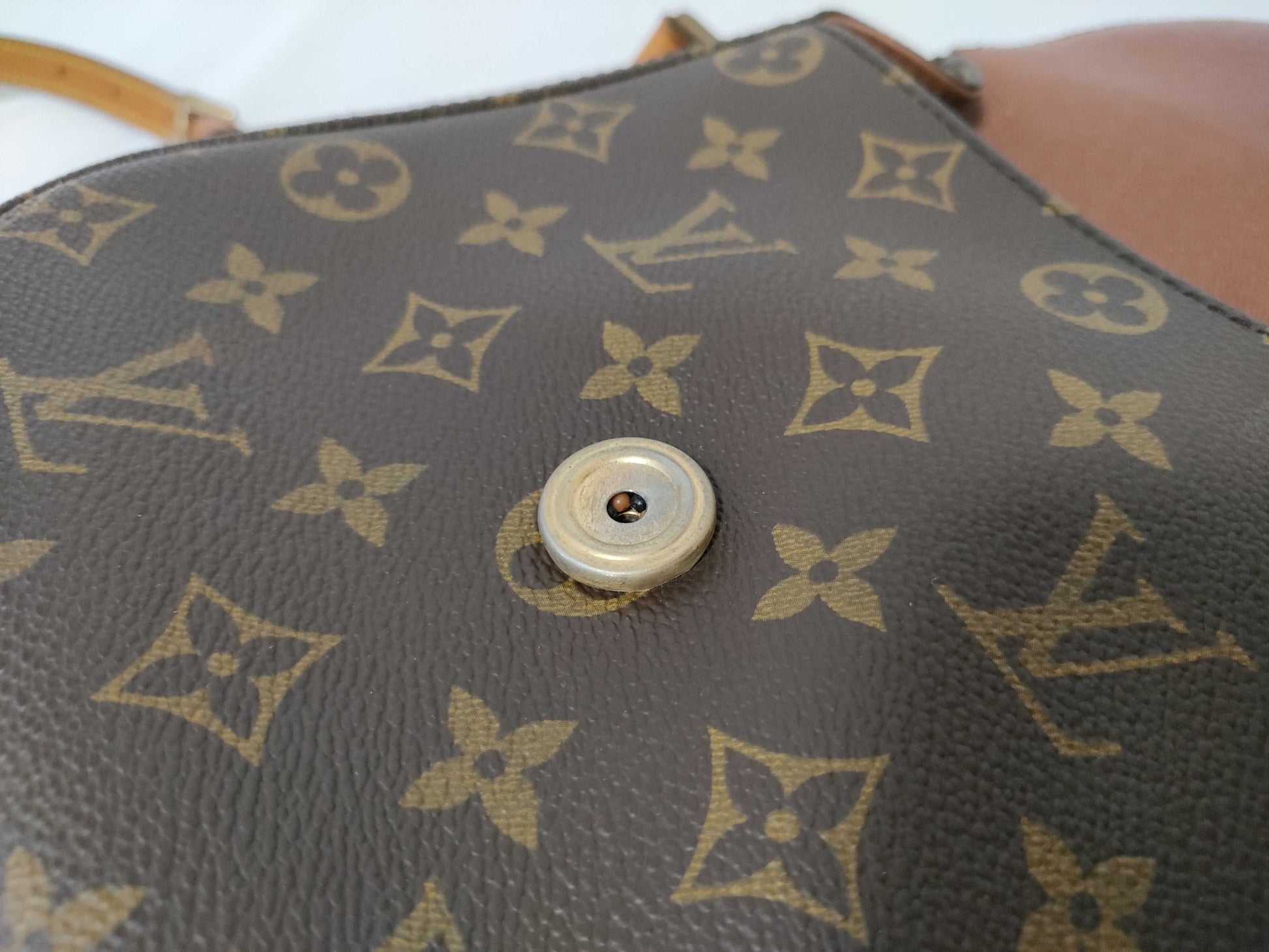 LOUIS VUITTON Monogram LV Mono Mini Saint-Cloud Shoulder Bag