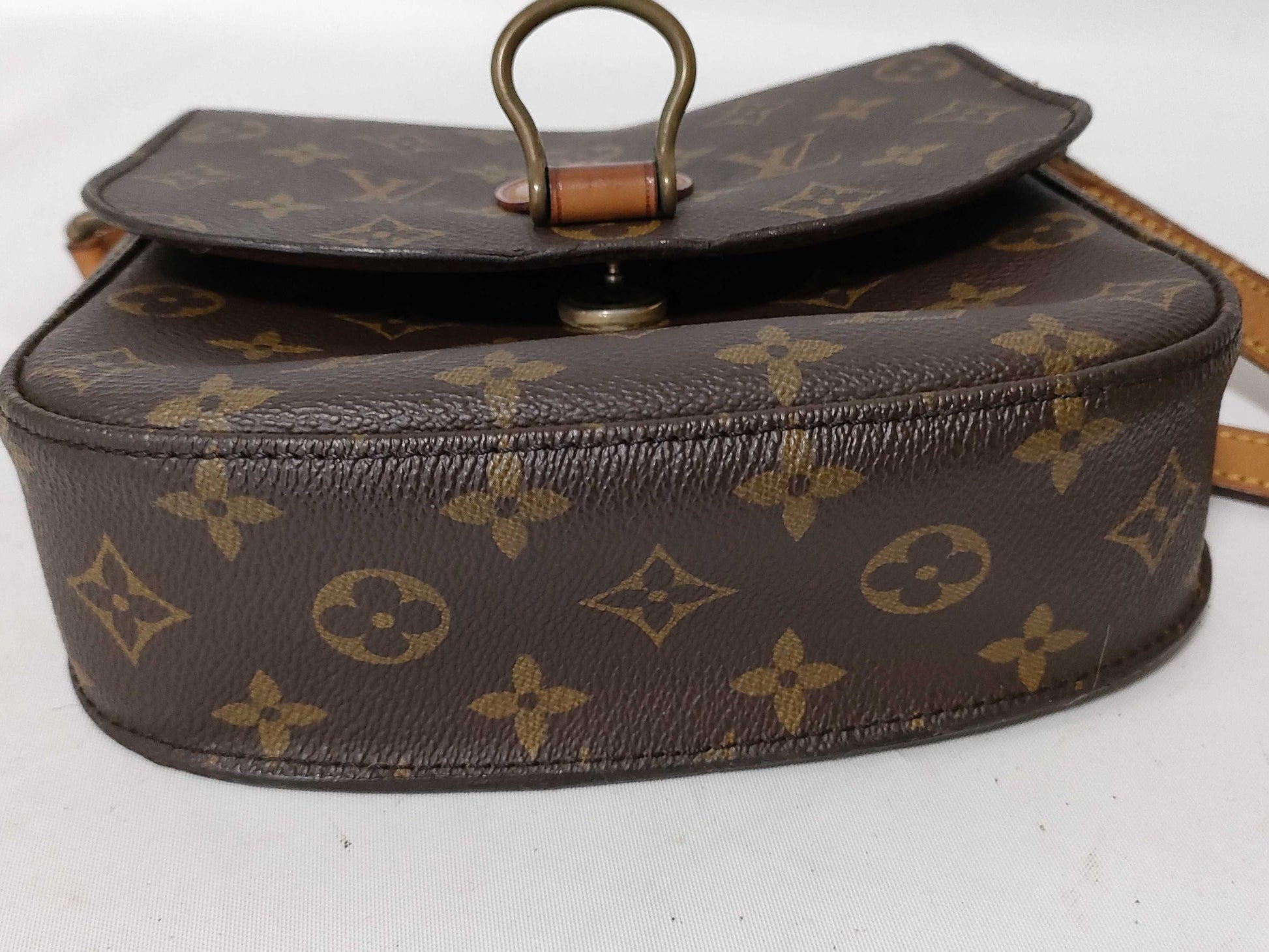 LOUIS VUITTON Monogram LV Mono Mini Saint-Cloud Shoulder Bag
