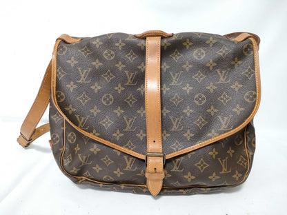 LOUIS VUITTON Monogram LV Mono Saumur 893FC Shoulder Bag